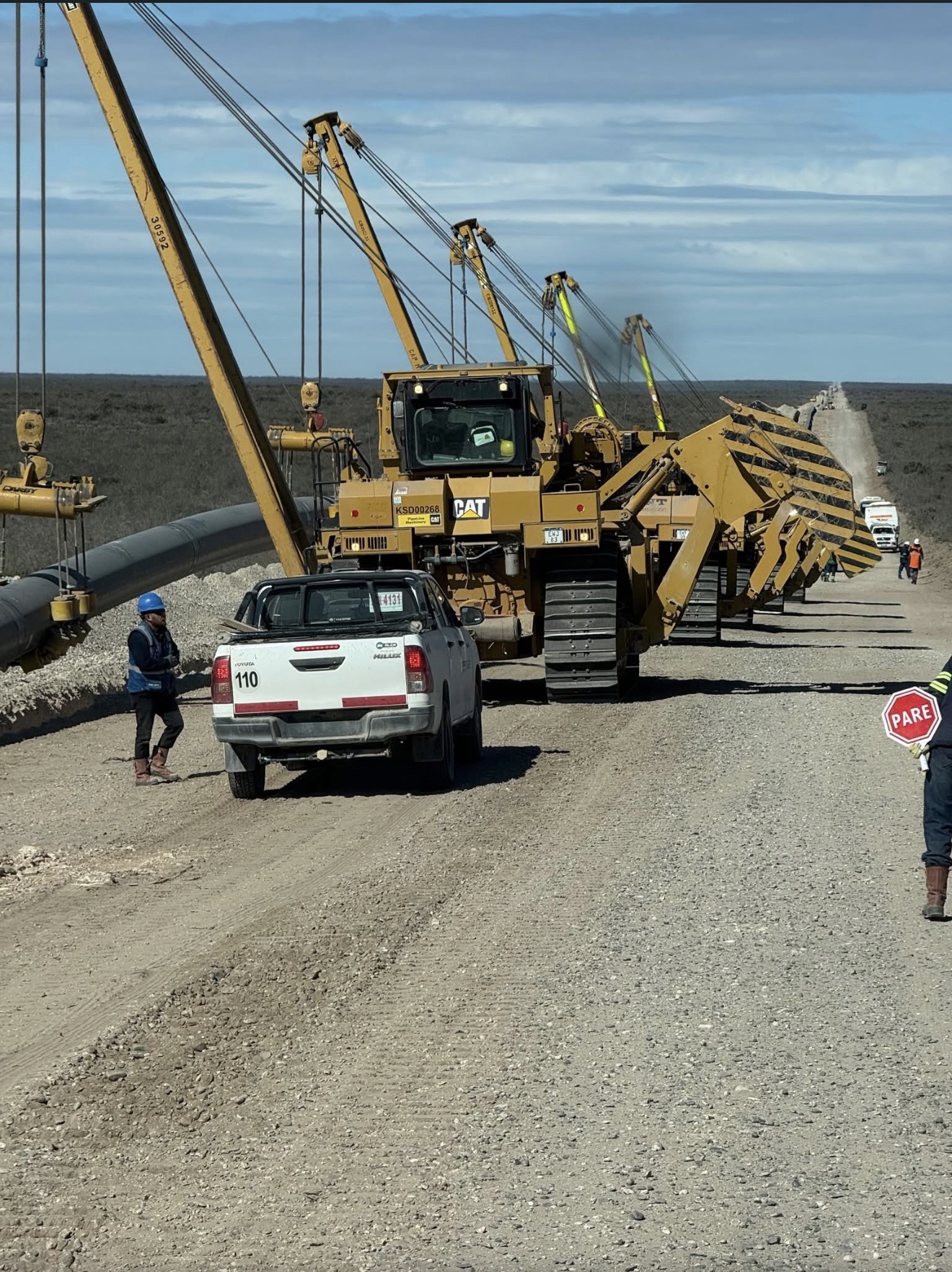 Proyecto de infraestructura energética en Patagonia